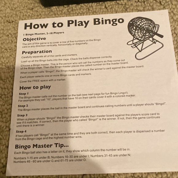 Bingo Game - Picture 4 of 7